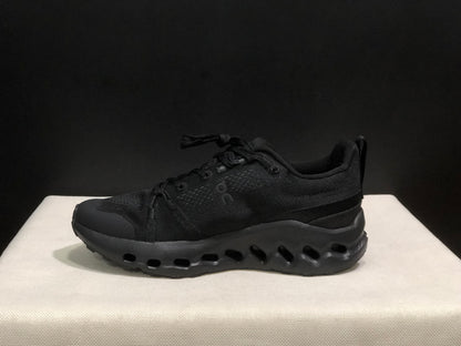 On Running Cloudsurfer Trail Waterproof Comfortable And Breathable Running Shoes All Black