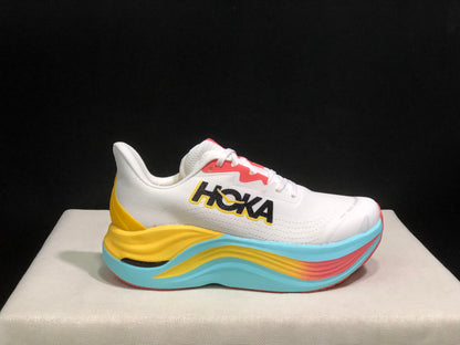 Hoka One One Skyward X White Anti-slip Wear-resistant Running Shoes Sneakers