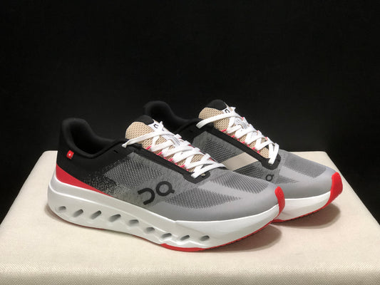 On Running Cloudsurfer Next Casual Running Shoes Grey/Black/Red