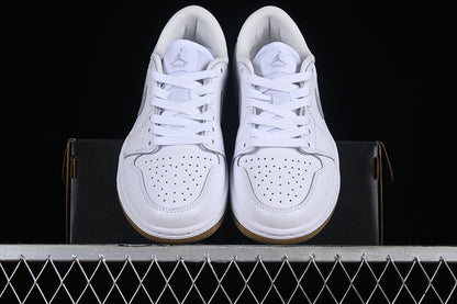 Nike Air Jordan 1 Low Retro Golf White Bromn Sole Sneakers