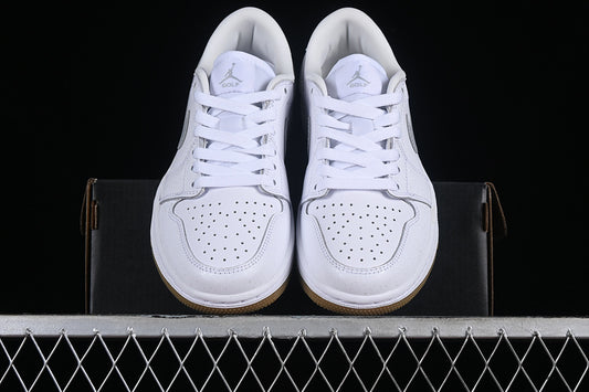 Nike Air Jordan 1 Low Retro Golf White Bromn Sole Sneakers