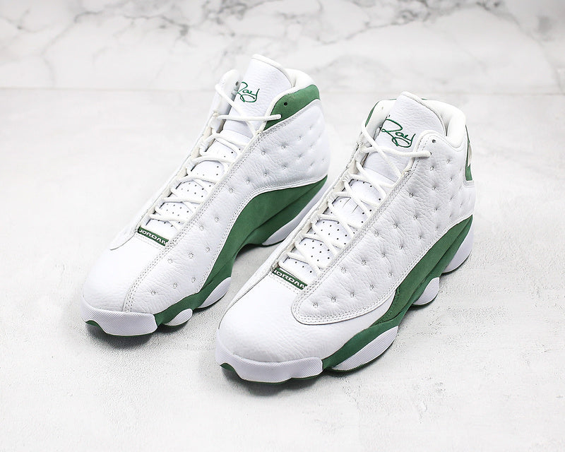 Nike Air Jordan 13 Retro PE Ray Allen Authentic Rare White Green Sneakers