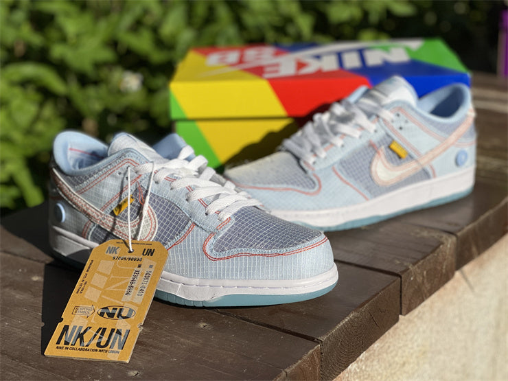 Nike Dunk Low Union Blue Passport Pack Argon Hyper Royal Sneakers