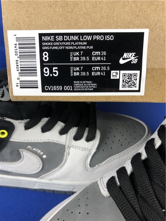 Nike SB Dunk Low Pro VX1000 Camcorder Clean Suede Multicolor Sneakers