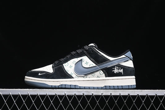 Nike Air Jordan SB Dunk Low Blue Sole White Black Sneakers