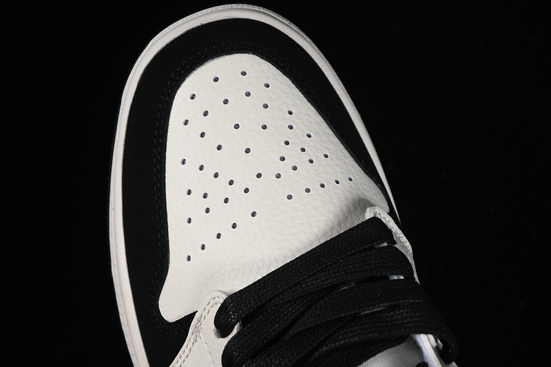 Nike Air Jordan 1 Low Louis Vuitton Black White Sneakers