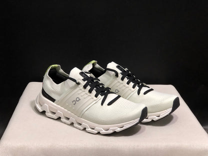 On Running Cloudswift 3 Trendy And Comfortable Running Shoes Black/Ivory