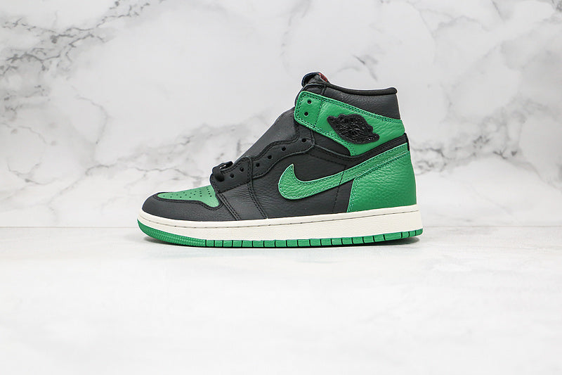 Nike Air Jordan 1 Retro High Pine Green Black Sneakers