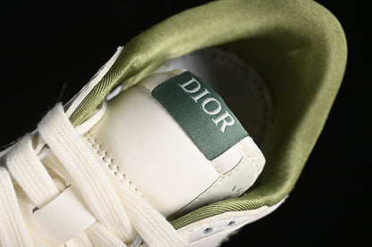 Nike Air Jordan 1 Low DIOR Off-White Travis Scott  Fragment Design White Grass Green Sneakers
