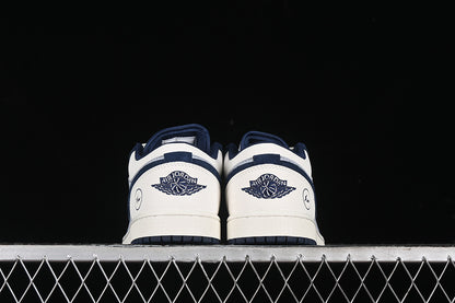 Nike Air Jordan 1 Low Wolf Grey Blue Sneakers