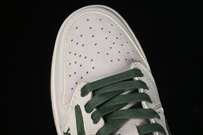 Nike Air Jordan 1 Low LV Travis Scott Fragment Design OG SP Dark Green Grey White Sneakers