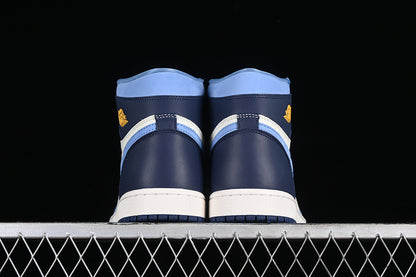 Nike Air Jordan 1 High University Blue White Midnight Navy Sail Sneakers