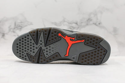 Nike Air Jordan 6 Retro Paris Saint-Germain Iron Grey Sneakers