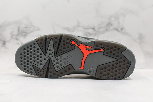 Nike Air Jordan 6 Retro Paris Saint-Germain Iron Grey Sneakers