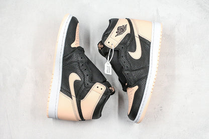 Nike Air Jordan 1 Retro High-Top OG Bubblegum Atmosphere 2021 Black Pink Sneakers