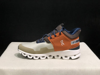 On Running Cloud Hi Edge Outdoor Training Running Shoes Brown/Light Green