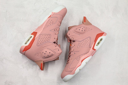 Nike Air Jordan 6 Retro Pink Red Sneakers