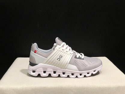 On Running Cloudswift Cushioning Running Shoes Light Grey/White