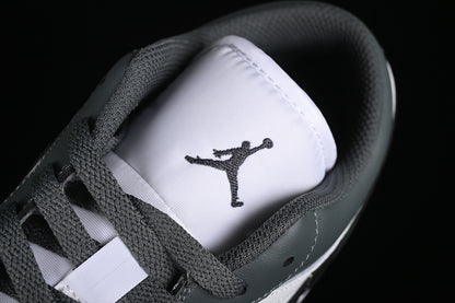 Nike Air Jordan 1 Low White Iron Grey Sneakers