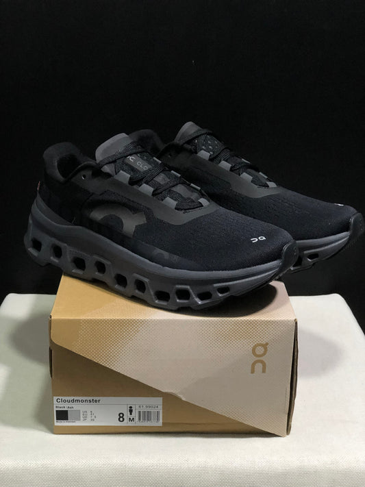 On Running Cloudmonster CNY Shock-Absorbing And Anti-Slip Sports Shoes Black