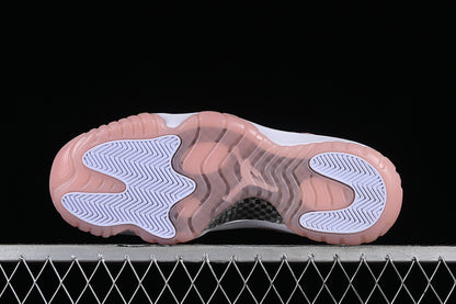 Nike Air Jordan 11 Low Legend Pin White Pink Sneakers