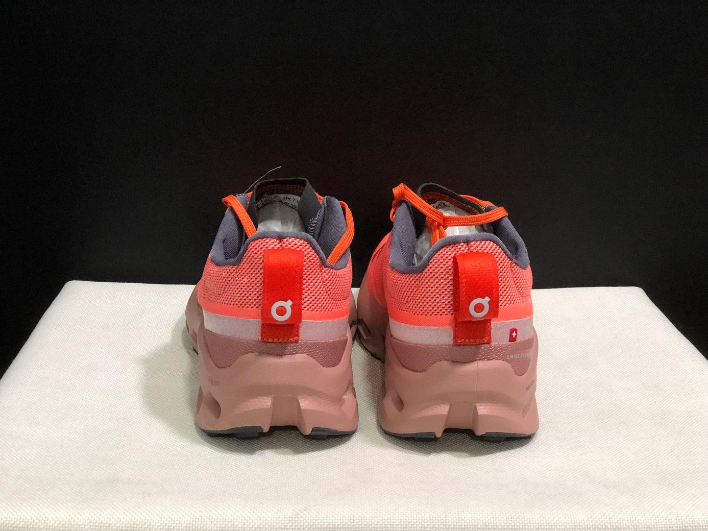 On Running Cloudsurfer Trail Orange Waterproof Comfortable And Breathable Running Shoes