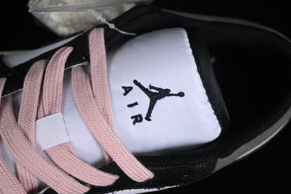 Nike Air Jordan 1 Low Black White Grey Pink Sneakers