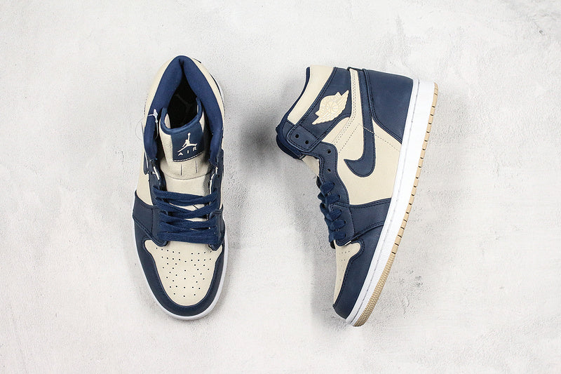 Nike Air Jordan 1 Retro High Navy Sneakers