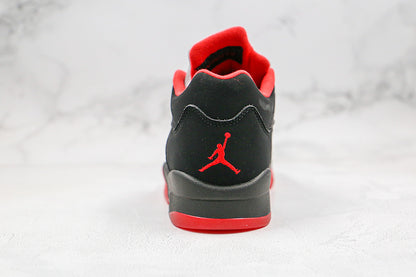 Nike Air Jordan 5 Retro Low Alternate 90 Black Red Sneakers