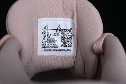 Nike Air Jordan 4 Remastered White Sole Pink Sneakers