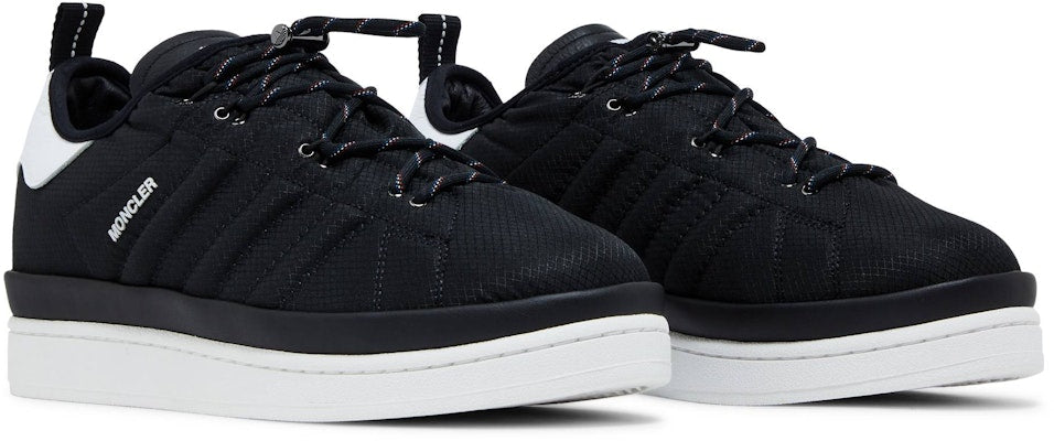Adidas Moncler Campus The Art of Exploration - Black White IG7868 Shoes