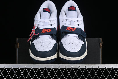 Nike Air Jordan Legacy 312 Low White Navy Sneakers