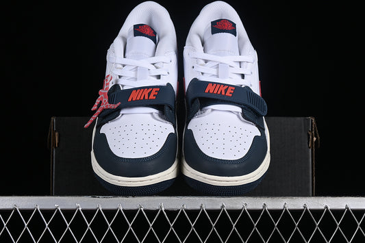 Nike Air Jordan Legacy 312 Low White Navy Sneakers