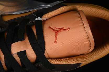 Nike Air Jordan 1 Low Baroque Brown Black Sneakers