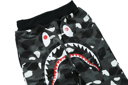 A Bathing Ape Shark Head Luminous Series Pants Spots