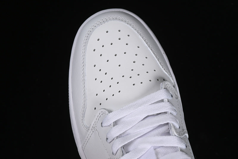 Nike Air Jordan 1 Low 85 Patent Leather Black Label White Sneakers