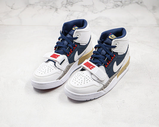 Nike Air Jordan Legacy 312 Dream Team Olympic White Navy Red Sneakers