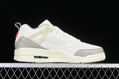 Nike Air Jordan Spizike Low Coconut Milk Sandstone Smoke Grey Sneakers