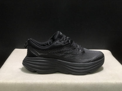 Hoka One One Bondi 8 Breathable Low-top Running Shoes Sneakers Black