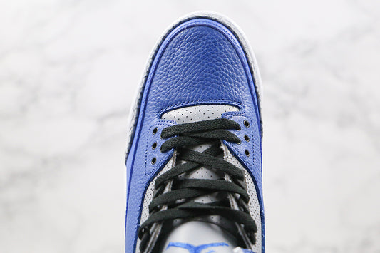Nike Air Jordan 3 Varsity Royal Cement Sneakers
