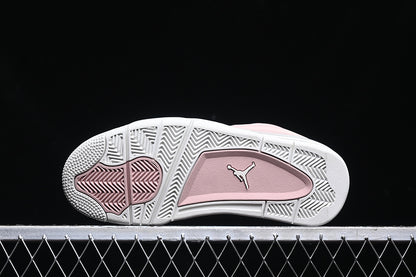 Nike Air Jordan 4 Remastered White Sole Pink Sneakers