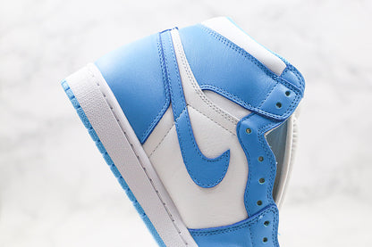 Nike Air Jordan 1 Retro High OG UNC 2015 Blue White Sneakers