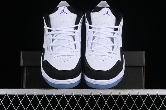 Nike Air Jordan Courtside 23 Black White Clear Rubber Sole Sneakers