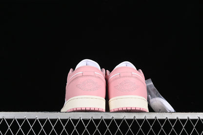 Nike Air Jordan 1 Low White Pink Oxford Sail Sneakers