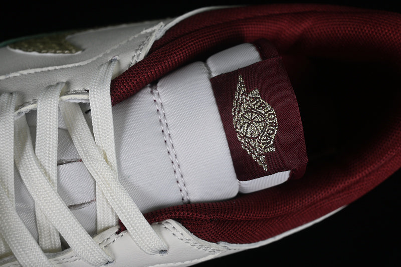 Nike Air Jordan Legacy 312 Low Year Of The Dragon Sail Metallic Gold Grain Phantom White Sneakers