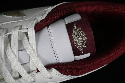 Nike Air Jordan Legacy 312 Low Year Of The Dragon Sail Metallic Gold Grain Phantom White Sneakers