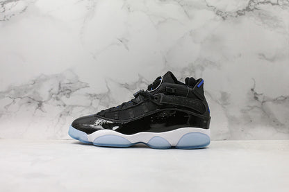 Nike Air Jordan 6 Rings Space Jam Black/Hyper Royal-White Sneakers