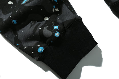 A Bathing Ape Shark Head Luminous Series Pants Starry Night