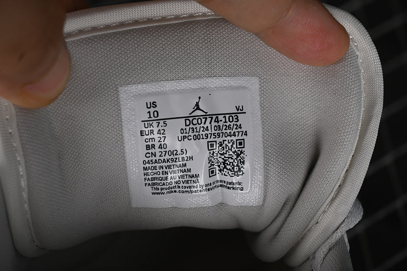 Nike Air Jordan 1 Low Coconut Milk Neutral Grey Sneakers