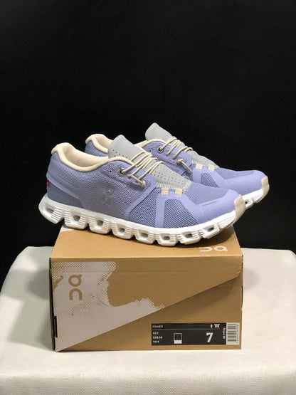 On Running Cloud 5 Light Purple Lightweight Running Shoes